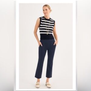 CAbi Navy slim fit kick flare crop Pants
Cheeky Flare